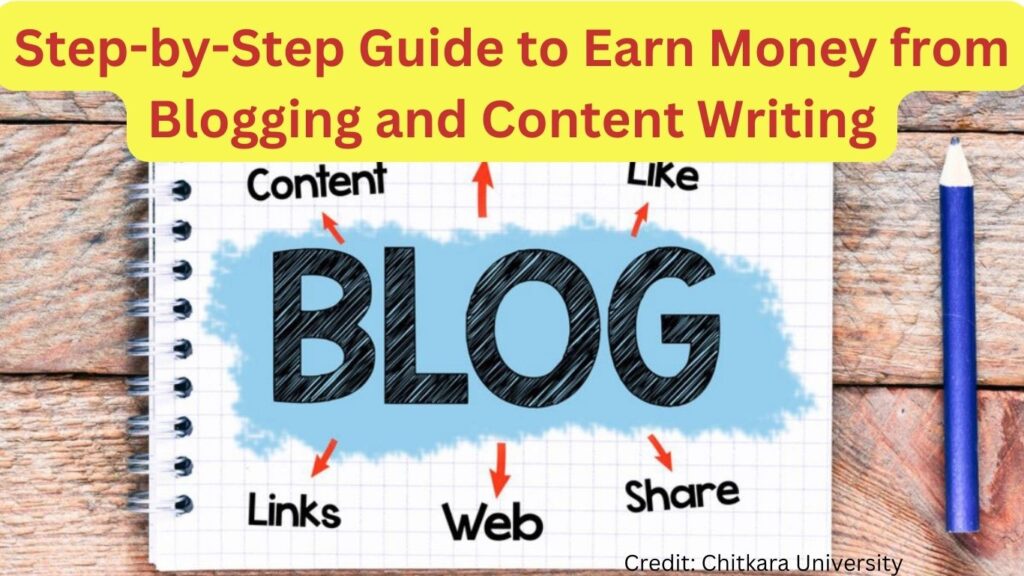 Step-by-Step Guide to Earn Money from Blogging and Content Writing